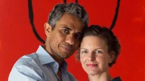 Sara Bronfman and her husband Basit Ingtet