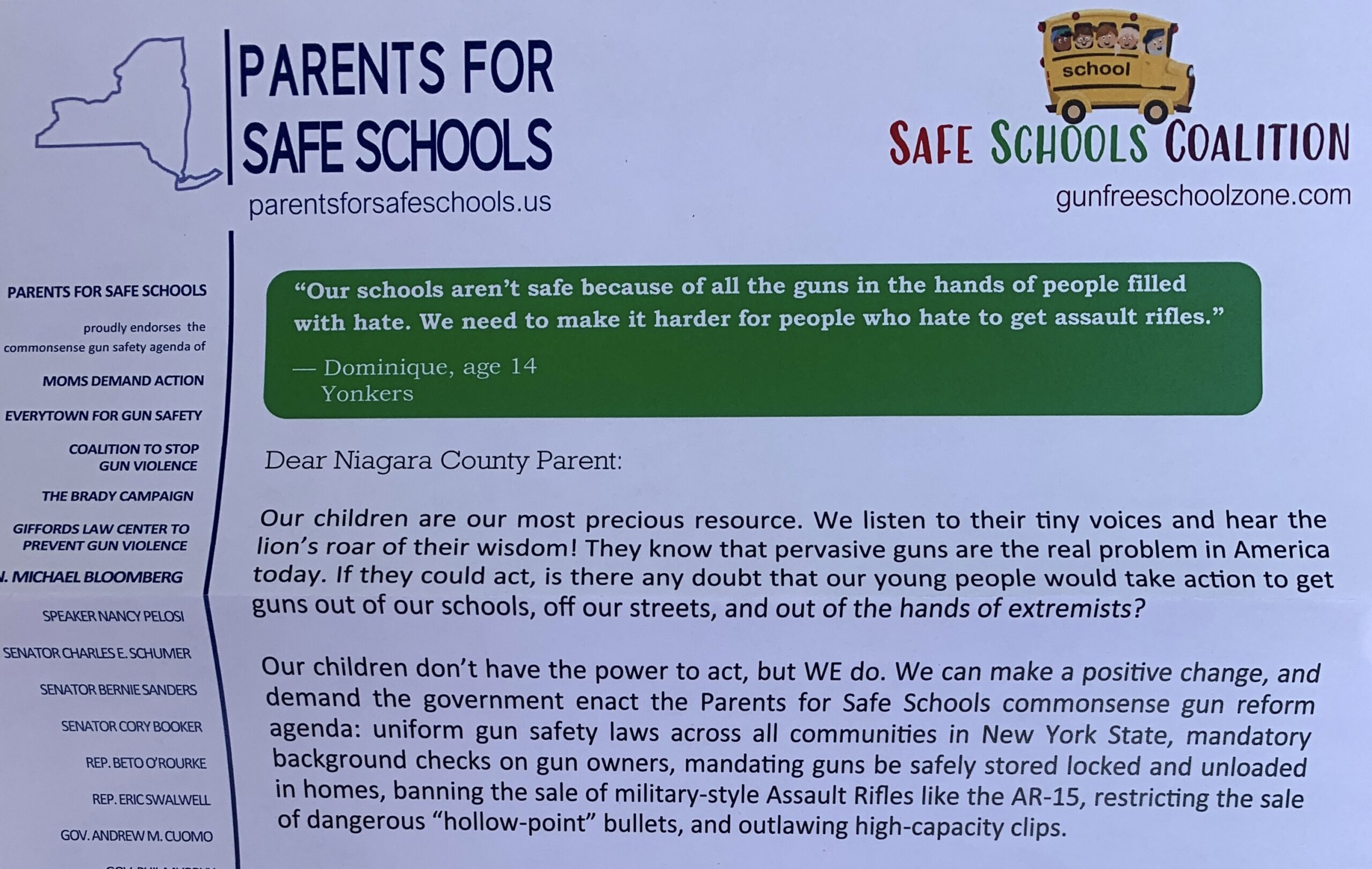Investigation Into Phony Gun Control Mailer in Niagara County Appears to Heat Up