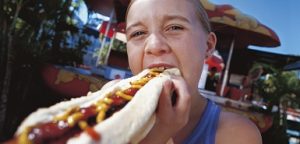 Hot dogs, Delaware North hot dogs What kind of kids eat Delaware North Hot Dogs? Fat kids, skinny kids, kids who climb on rocks Tough kids, sissy kids, billionaire kids, even kids with chicken pox love hot dogs, Delaware North Dot Dogs The dogs kids love to bite!