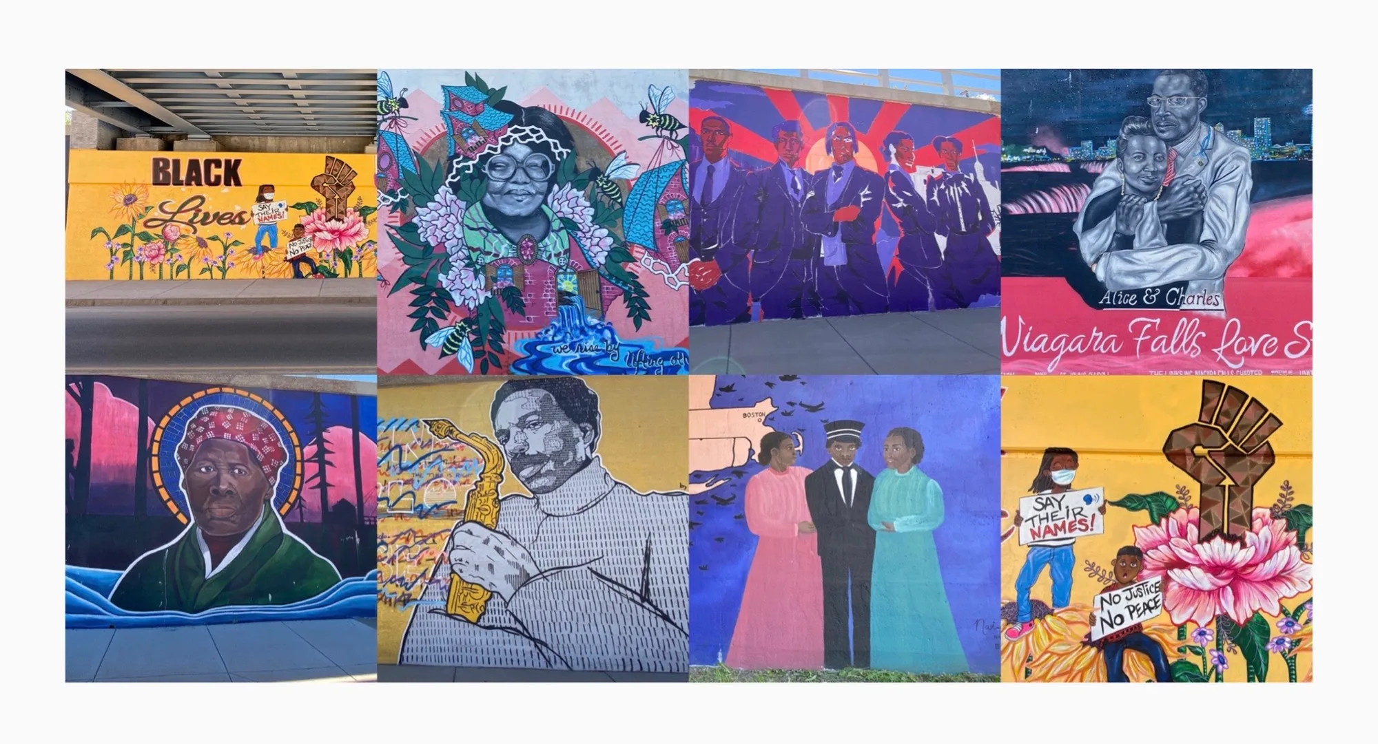 PHOTO GALLERY: Main Street Murals in Niagara Falls Show Community and Creativity