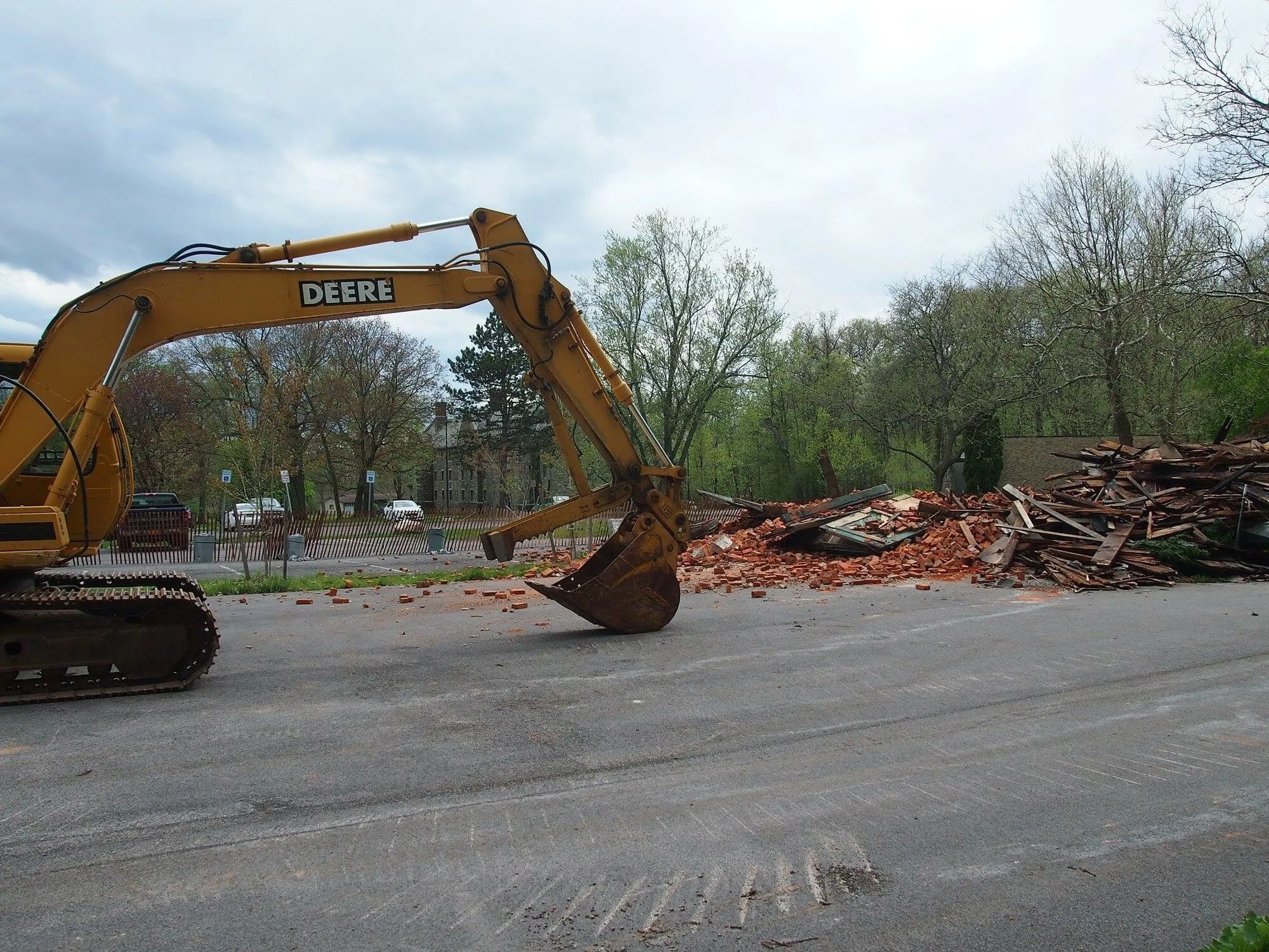 History Lost as Carriage House Demolished
