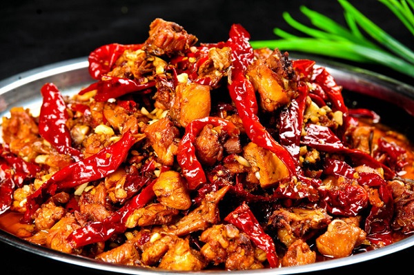 An authentic dish from China --Chongqing Spicy Chicken