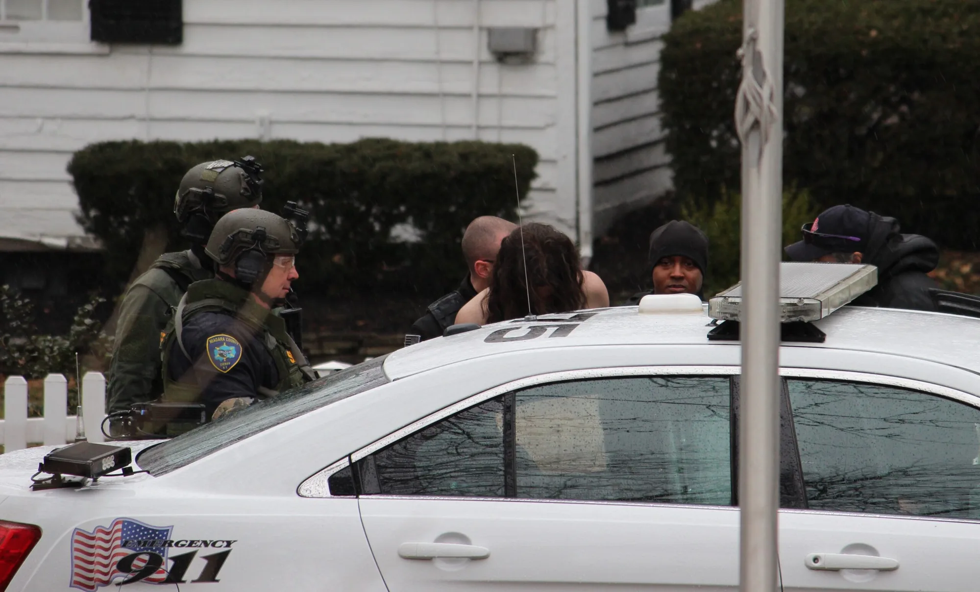 Barricaded Man Taken into Custody in Police Stand-Off Shows Alarming Militarization of Lewiston Police