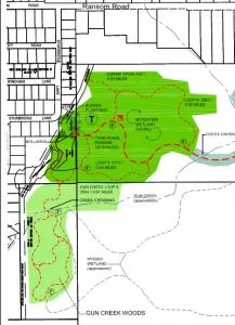 The Scenic Woods trail is still in the works. Stay tuned for more exciting Grand Island developments.