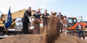 Paul Dyster, like other politicians, loves to appear at ground breaking events with a golden shovel in hand. They appear to be shoveling dirt out of the ground but they are actually shoveling taxpayer money into the ground - money from the middle class taxpayers to favored millionaire - developers who get their projects tax-free and usually at only the tiny cost of making campaign donations to the politicians (seen with shovels in hand.)