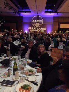 Michael and Michele Gawel... at Memorial dinner