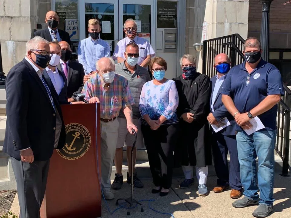 97-Year-Old WWII Veteran William ‘Bill’ Gosch Sworn in as Alderman in North Tonawanda