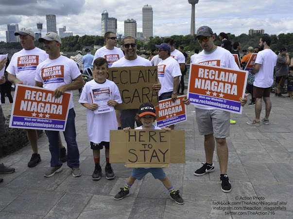 SLIDESHOW: Rally Participants Swarm Niagara Falls State Park in Quest to ‘Reclaim Niagara’