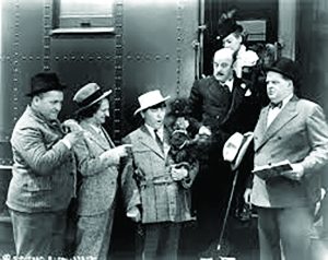 Will passenger train travel make a comeback? Three Niagara Falls men (l) think it will.