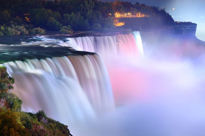 Dewatered falls as tourist attraction? Officials here say yes, history says no