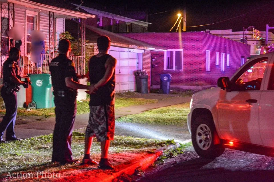 THE ACTION: Man Arrested After Driving While “Lit,” Causes Damage to Home, Fence & Car