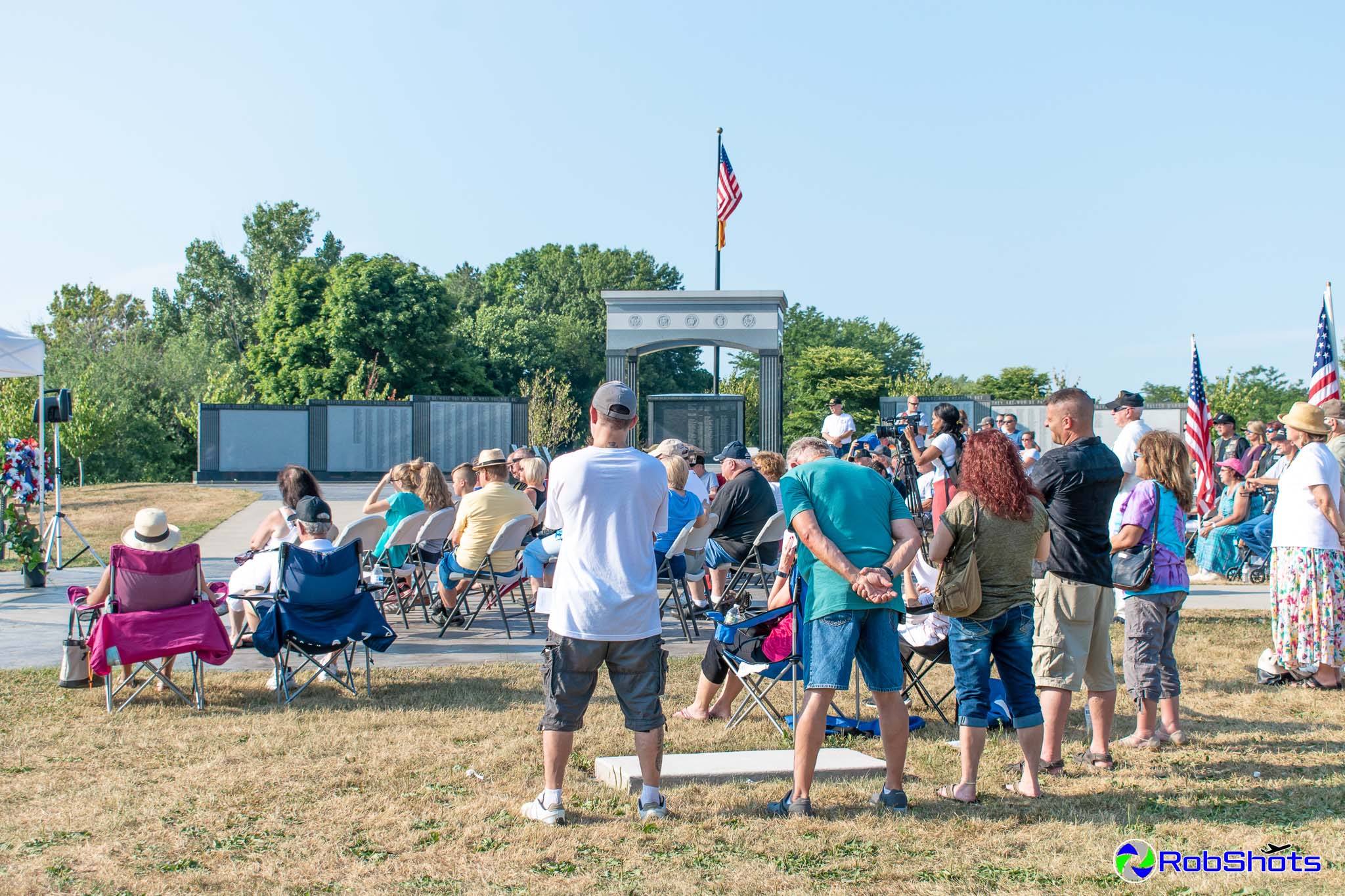 SLIDESHOW: Closing Ceremony of the Traveling Vietnam Memorial Wall in Niagara Falls