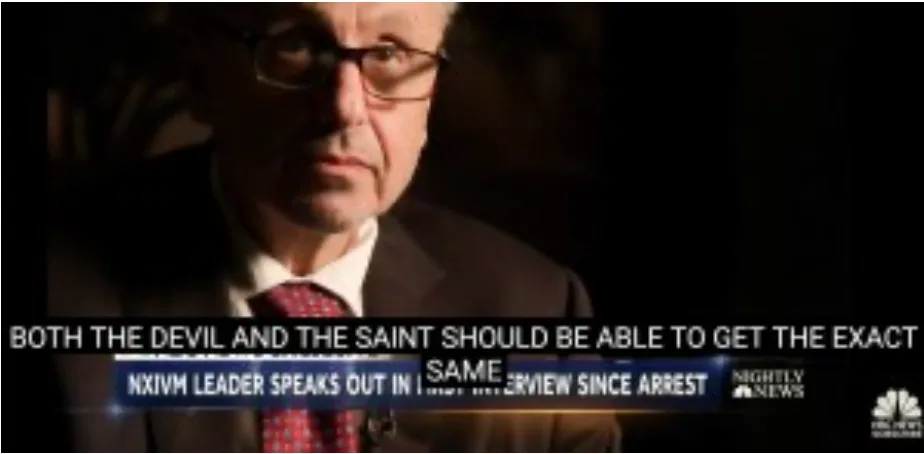Reporter Publisher Frank Parlato Stars on American Greed Tonight at 10 p.m. on CNBC in ‘Nightmare at Nxivm’