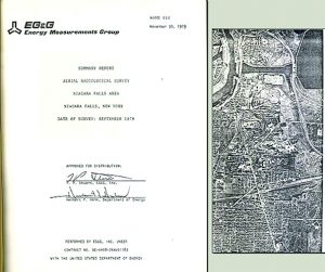 The US Dept of Energy conducted surveys in 1979 to determine the amount of radioactive sites there were in Niagara Falls. They found more than 100.
