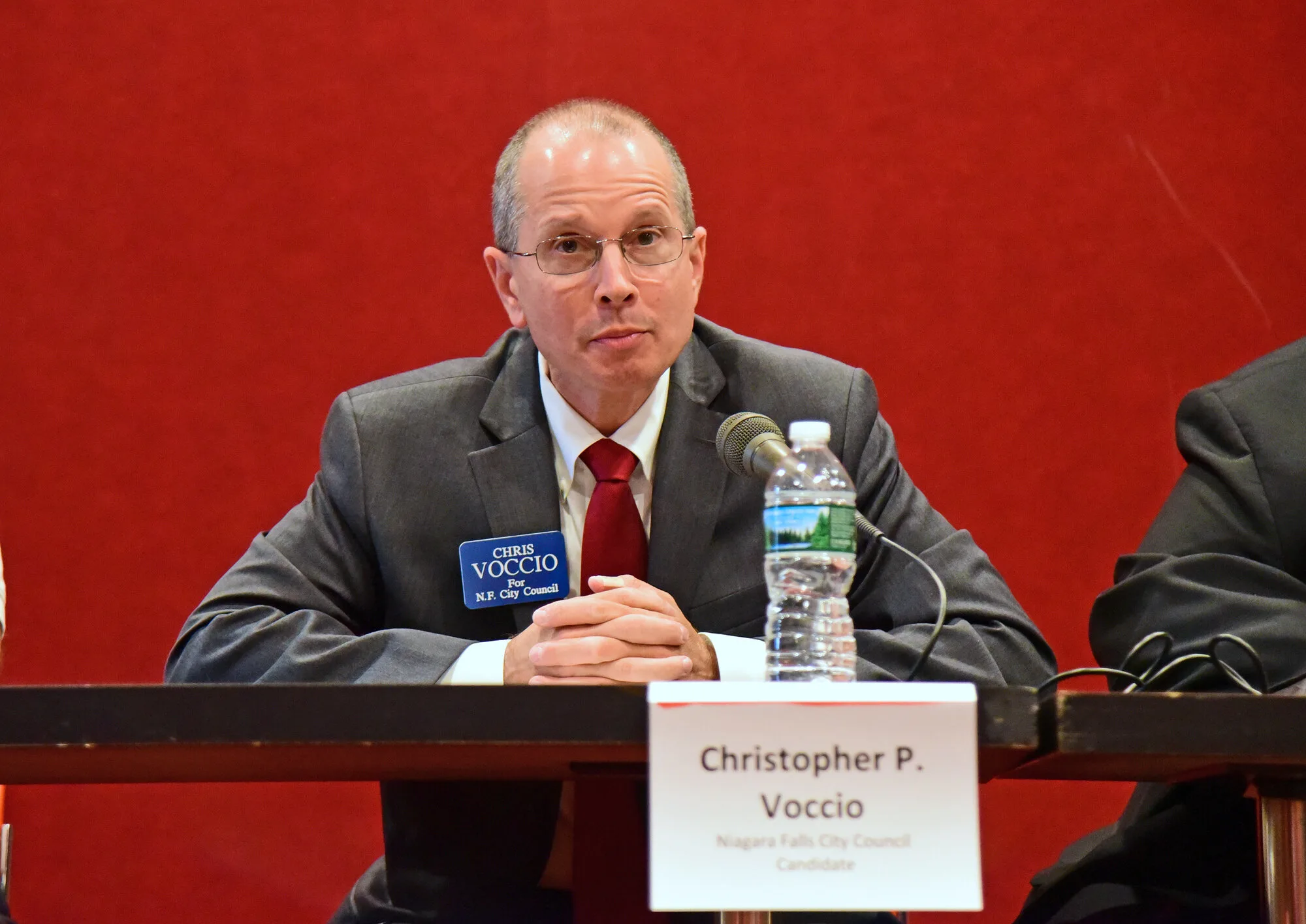 Small-government libertarian Chris Voccio sets his sights on city budget