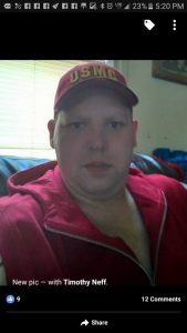 The heavyset Timothy Neff, 31, doesn't look like he's missed many meals. Did he eat the dog food?