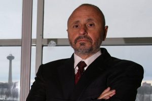 Frank Parlato at the One Niagara building.
