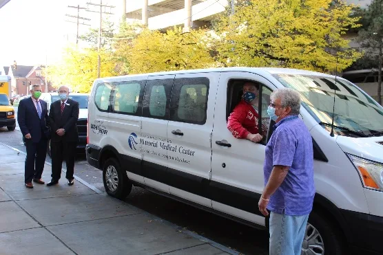 West Herr Auto Group Donates Patient Transport Van to Niagara Falls Memorial Medical Center