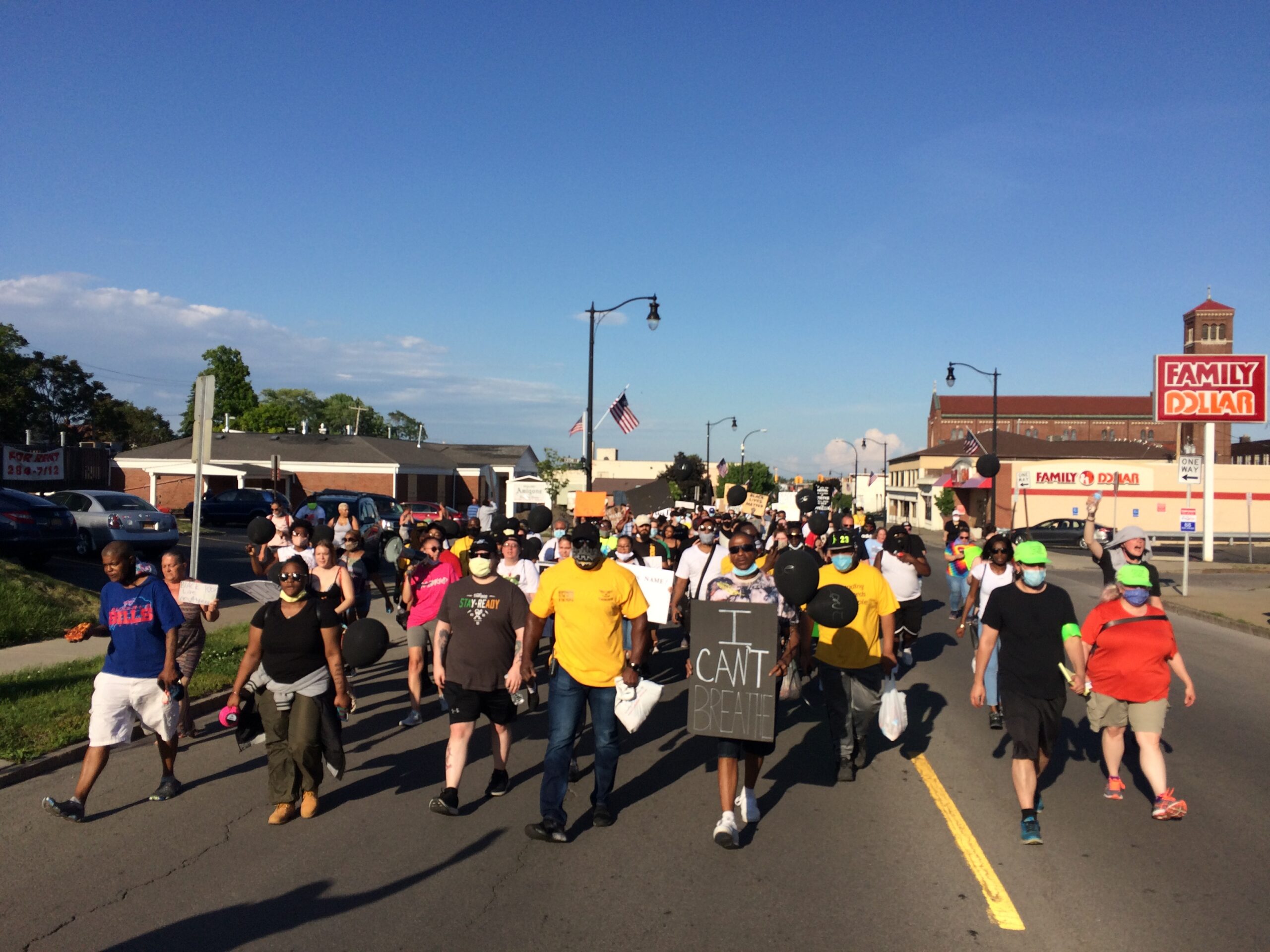 Despite Warning of Riots and Mayhem, Niagara Falls Demonstration on Friday was Peaceful