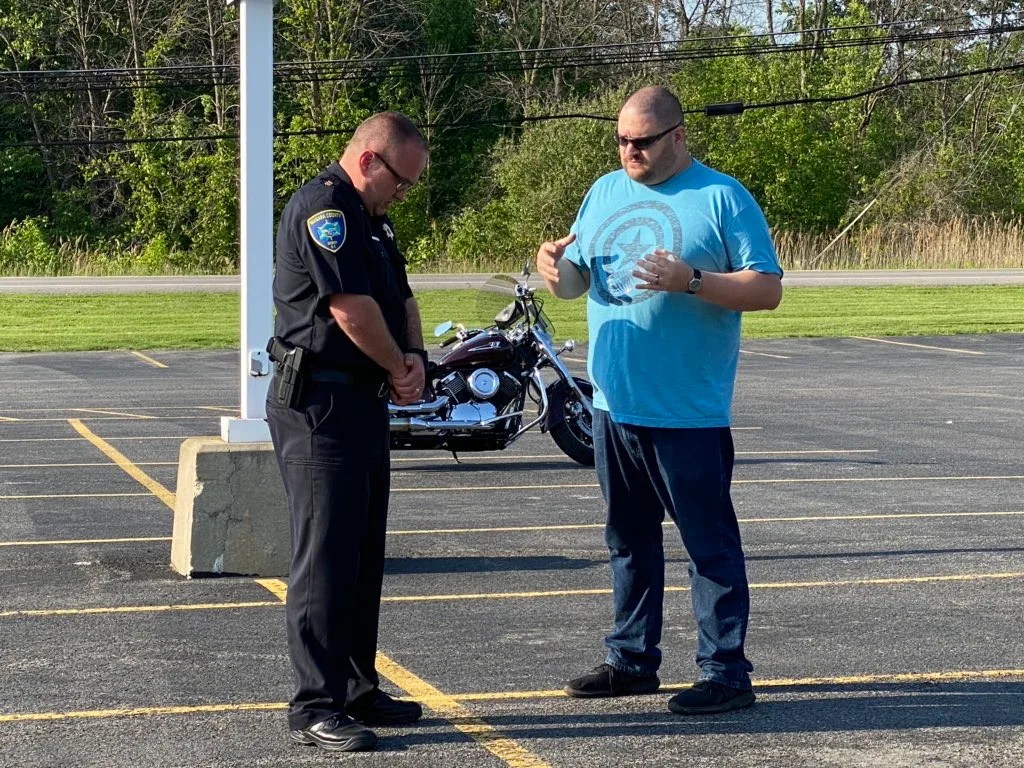 Niagara County Sheriff Filicetti Provides Leadership During Demonstration in Lockport