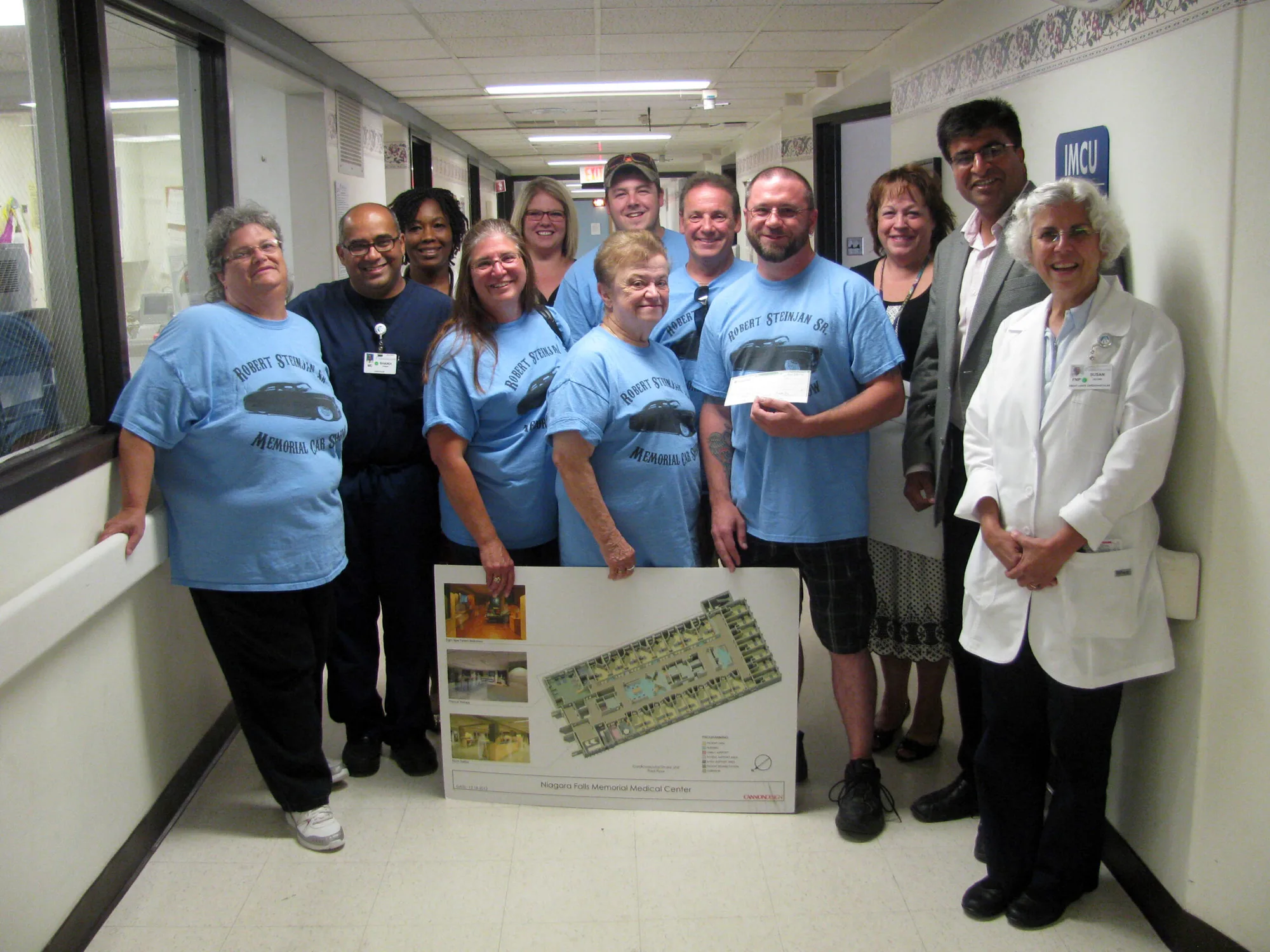 Steinjan family car show raises $6,700 for new Memorial Cardiac/Stroke Care unit