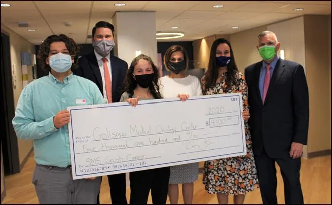 Starpoint Middle School Raises $4,100 for Golisano Medical Oncology Center