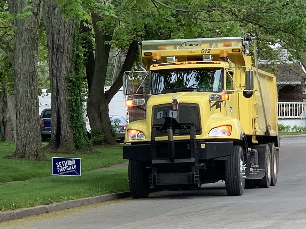 THUMB ON THE SCALE: Dyster Tells DPW Employees to Not Remove Piccirillo Signs
