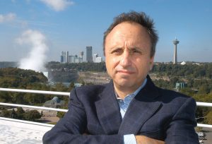 Frank Parlato on the rooftop of One Niagara.