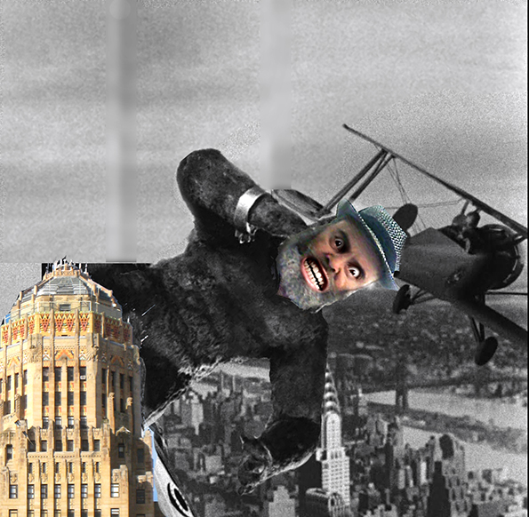Artist’s conception: the fall of Shmueli