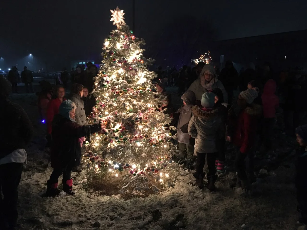 Annul Tree Lighting Ceremony in North Tonawanda