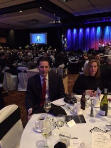 Henry and Caroline Wojtaszek... attend Gala