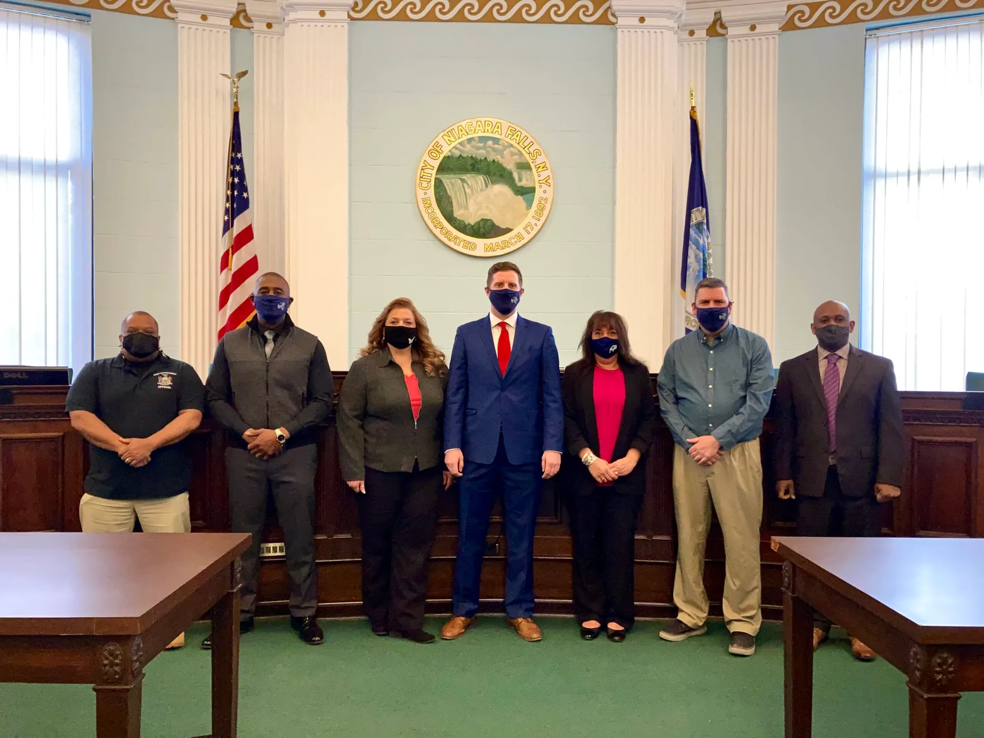 Niagara Falls Mayor Restaino Announces New Department Heads
