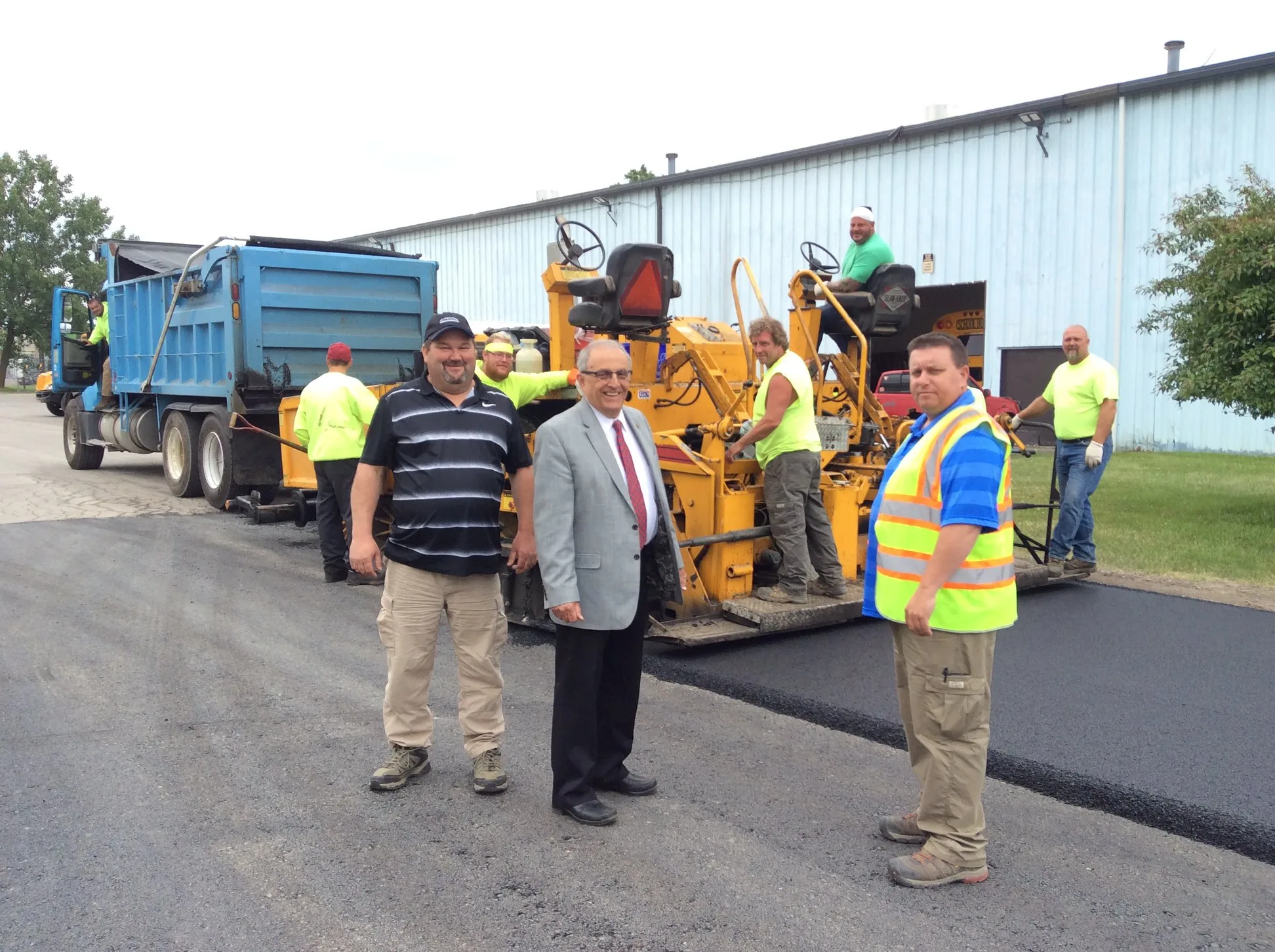 North Tonawnada Mayor Art Pappas Commends DPW on Paving