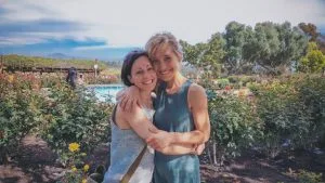 Two of the leaders of DOS. Lauren Salzman [left] and Allison Mack.