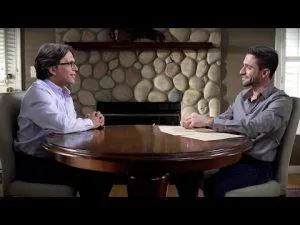 Mr. Raniere with a disciple.