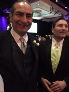 James Roscetti and Michael Roscetti... father and son at Gala