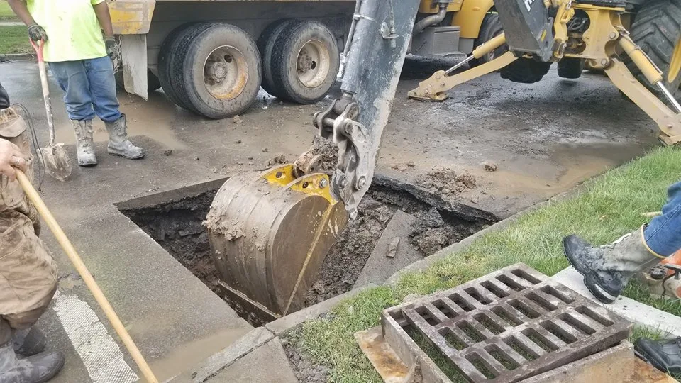 THE ACTION: Niagara Falls Water Board Performs Emergency Repairs on Forest Avenue