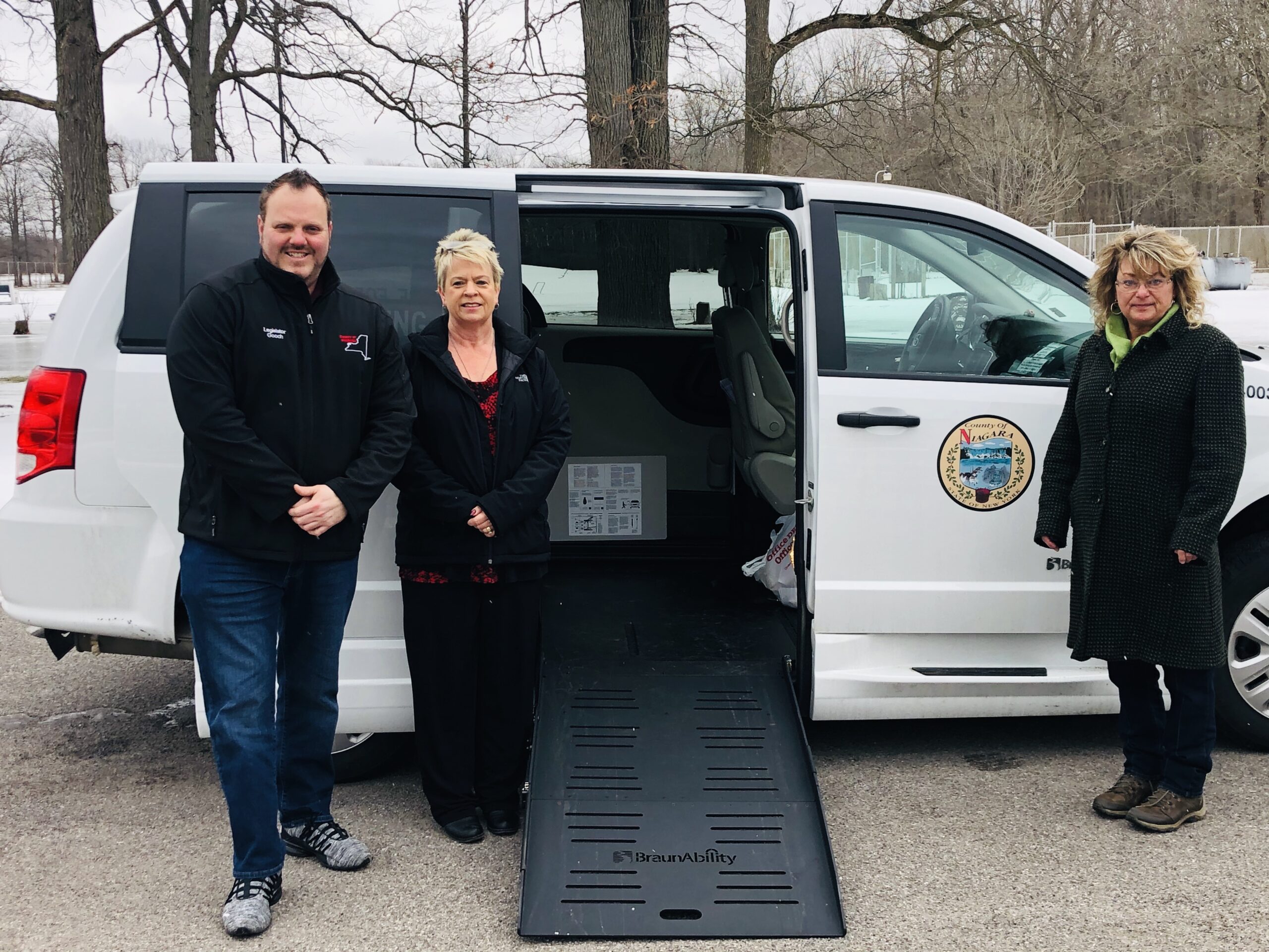 Niagara County Office for the Aging Adds Two New Wheelchair Accessible Vans to Fleet