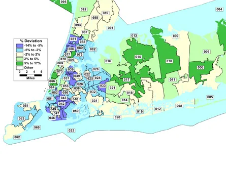 Partisan gerrymandering maintains Incumbents, Subverts will of New York State voters