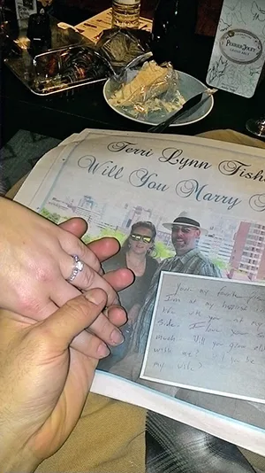 Groom proposes through Artvoice Ad,  Prospective Bride Says ‘Yes”