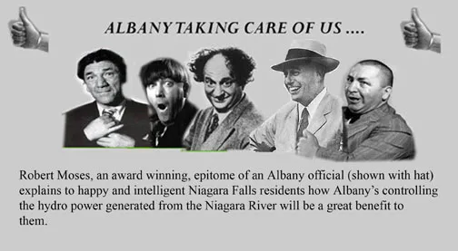 Time to change the name of Niagara County; Albany took our power and created poverty