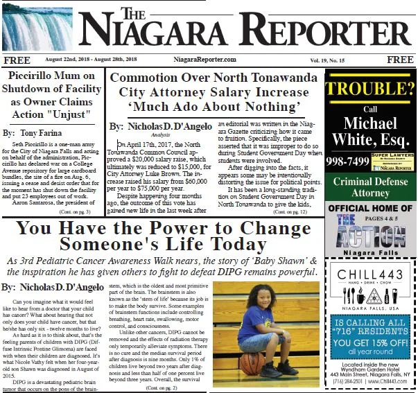 Print Edition – August 22, 2018