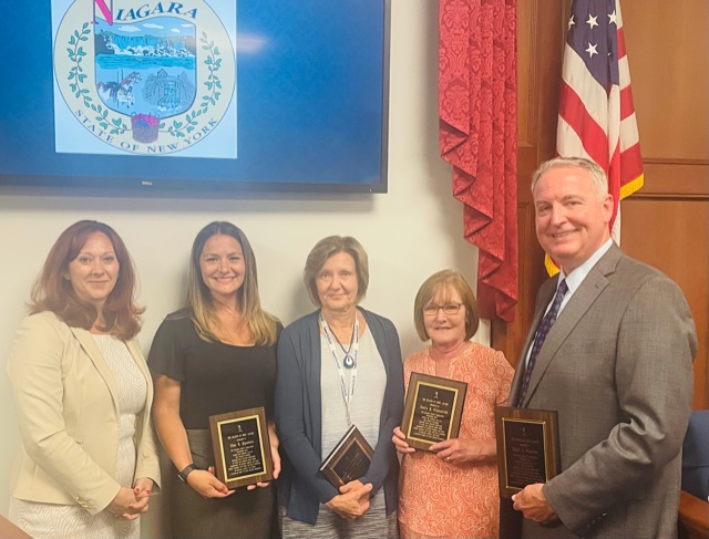 Niagara County Gives out Beacon of Hope Awards to Health Department Leadership