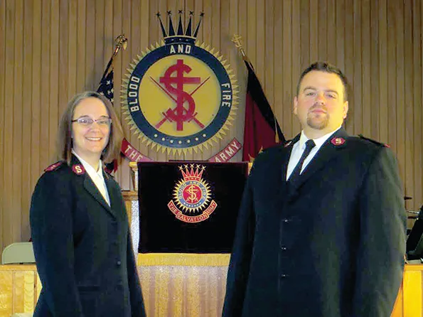 New Salvation Army Leaders  Have Strong Ties to Niagara Falls.