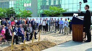 The right reverend Andrew Cuomo preaches to the choir about how Niagara Falls will turn around based on a politically dirty deal for a smallish hotel that the taxpayers of New York gifted to the developer. 