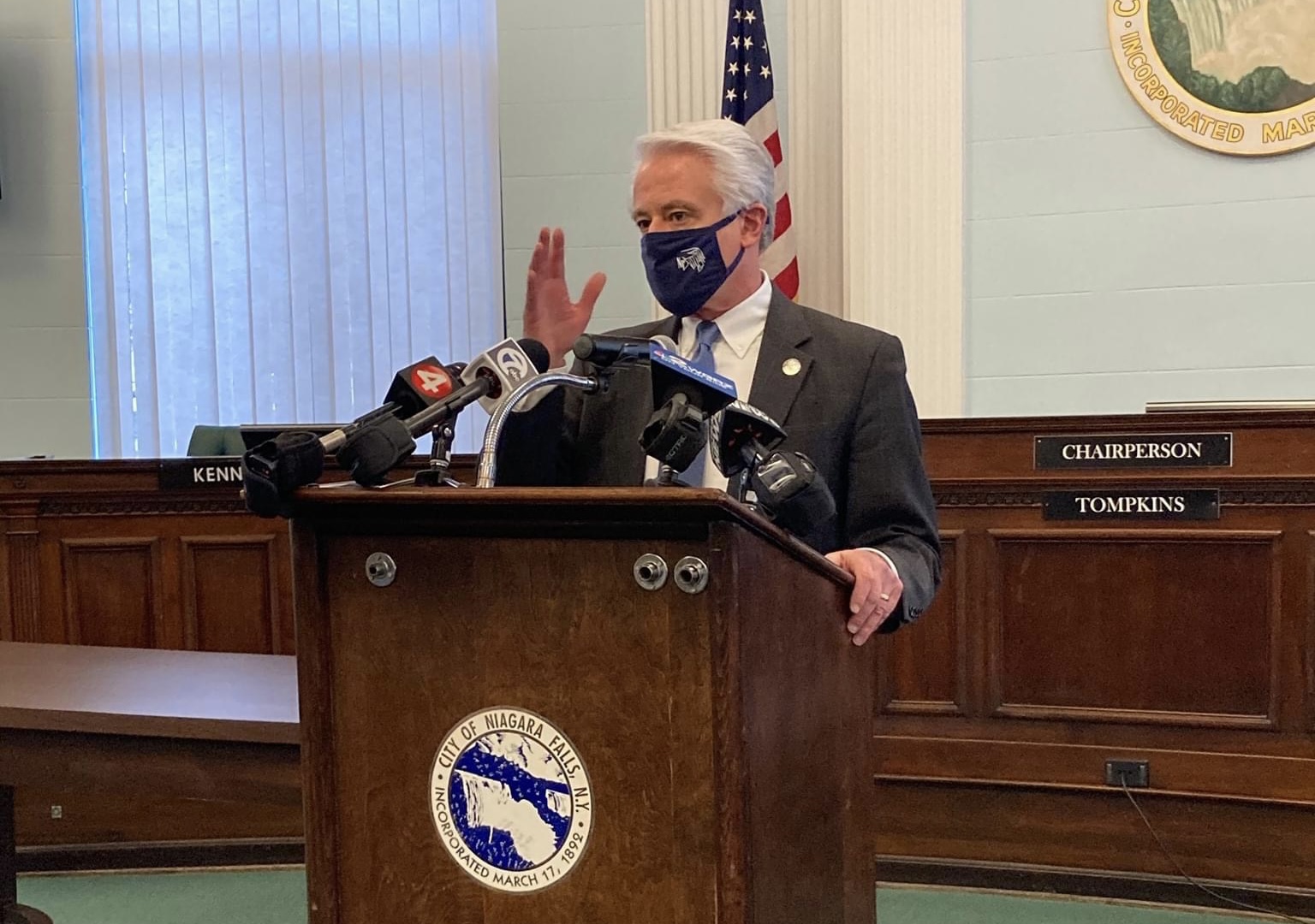 Niagara Falls Mayor Restaino Announces the Disbursement of CARES Act Funds