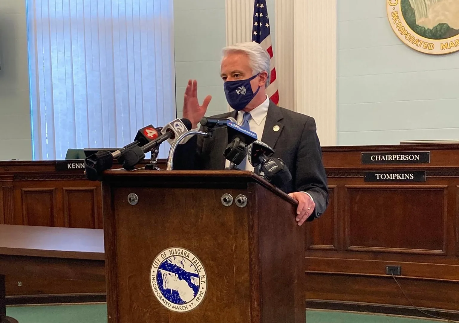 Niagara Falls Mayor Restaino Announces the Disbursement of CARES Act Funds