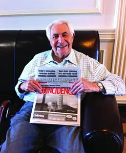 Harvey Albond ...Navy vet is one of four parade grand marshals