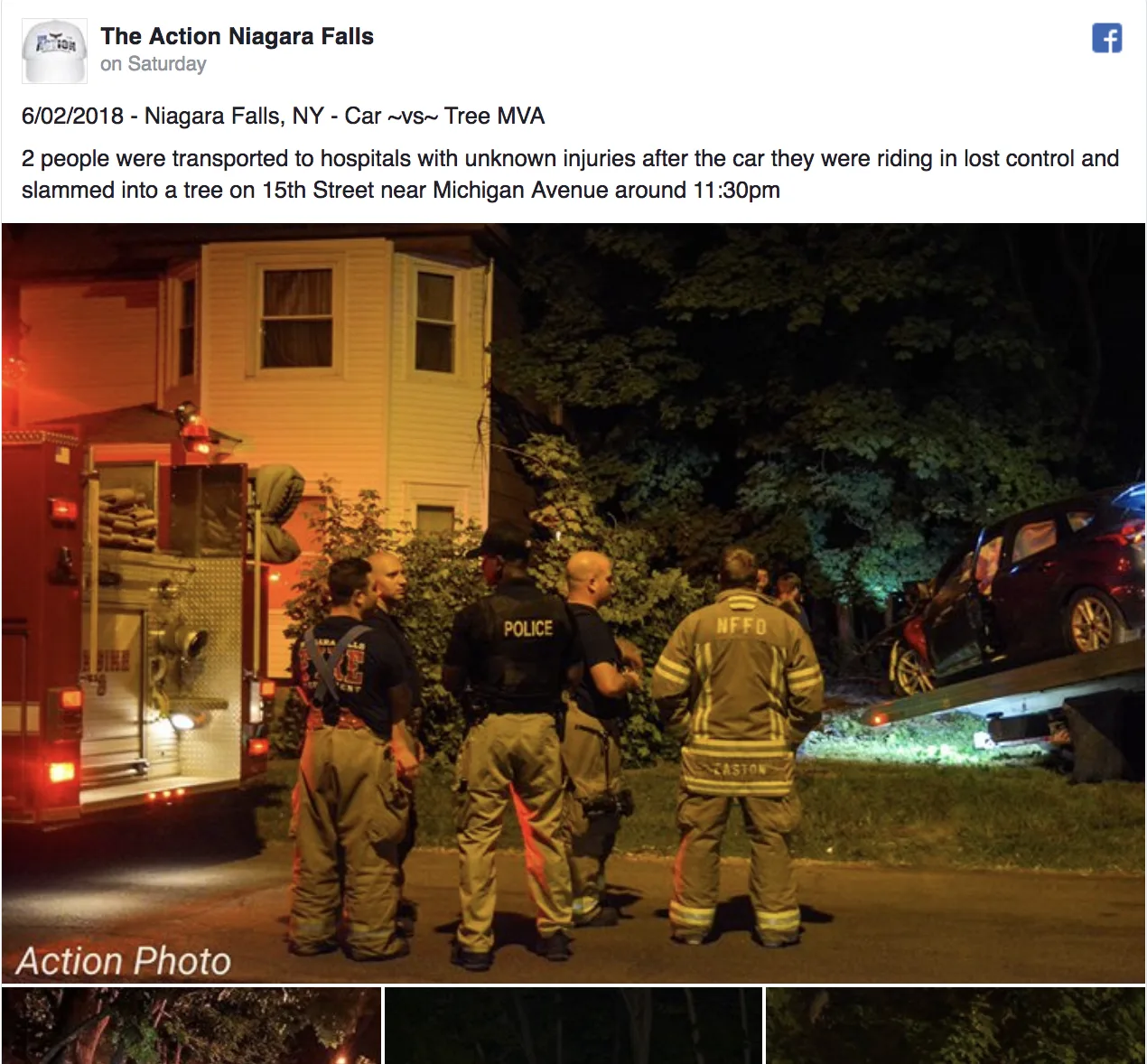 THE ACTION: Two People Sent To Hospital After Crash, Driver Facing Charges