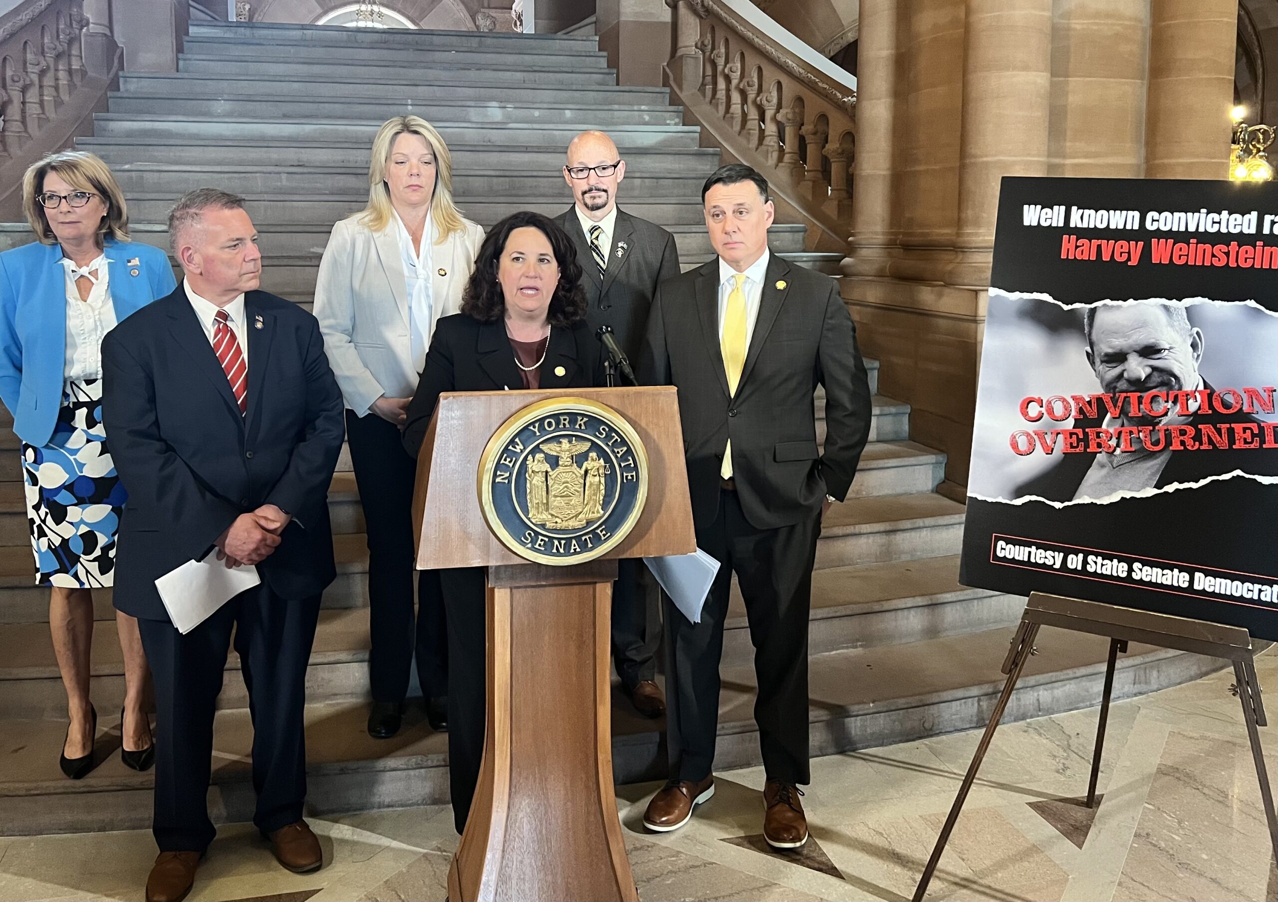 Senate Republicans Introduce Bill to Close Loopholes that Allowed Harvey Weinstein Conviction to be Overturned
